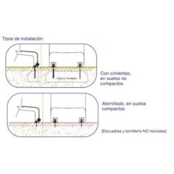 Rampa de escorrega SERIE H