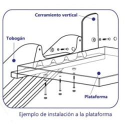 Rampa de tobogán SERIE T