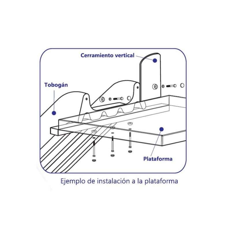 Rampa de tobogán SERIE T