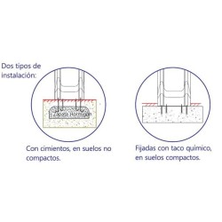 Rampa de tobogán SERIE T