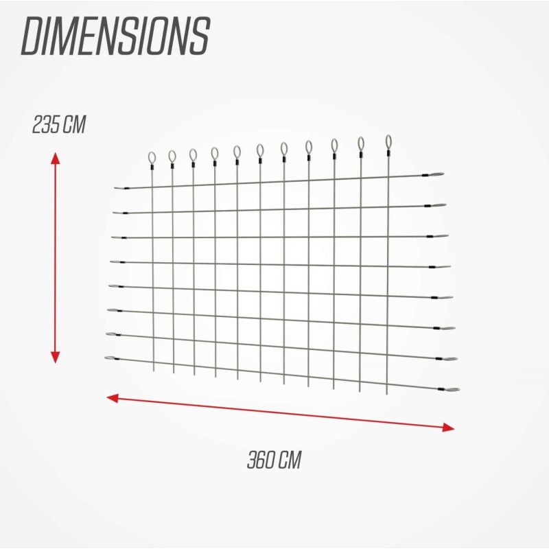 Red de escalada L para BERG Playbase Large