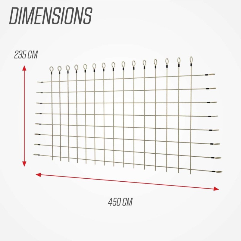 Red de escalada XL para BERG Playbase Extra Large