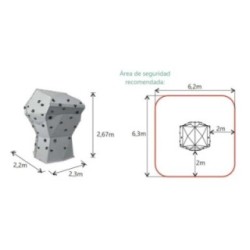 Rocòdrom Infantil de paret BERING