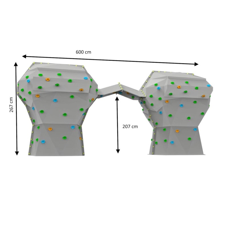 Rocòdrom Infantil de paret BERING