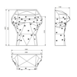 Rocòdrom Infantil de paret BERING