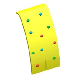 Rocódromo infantil MÓDULO RECTO