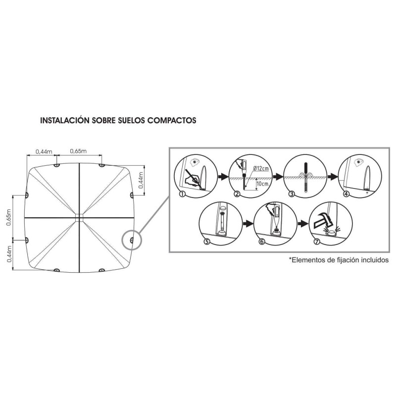 Parede de escalada infantil MONTGÓ