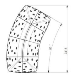 Parede de escalada infantil MONTGÓ