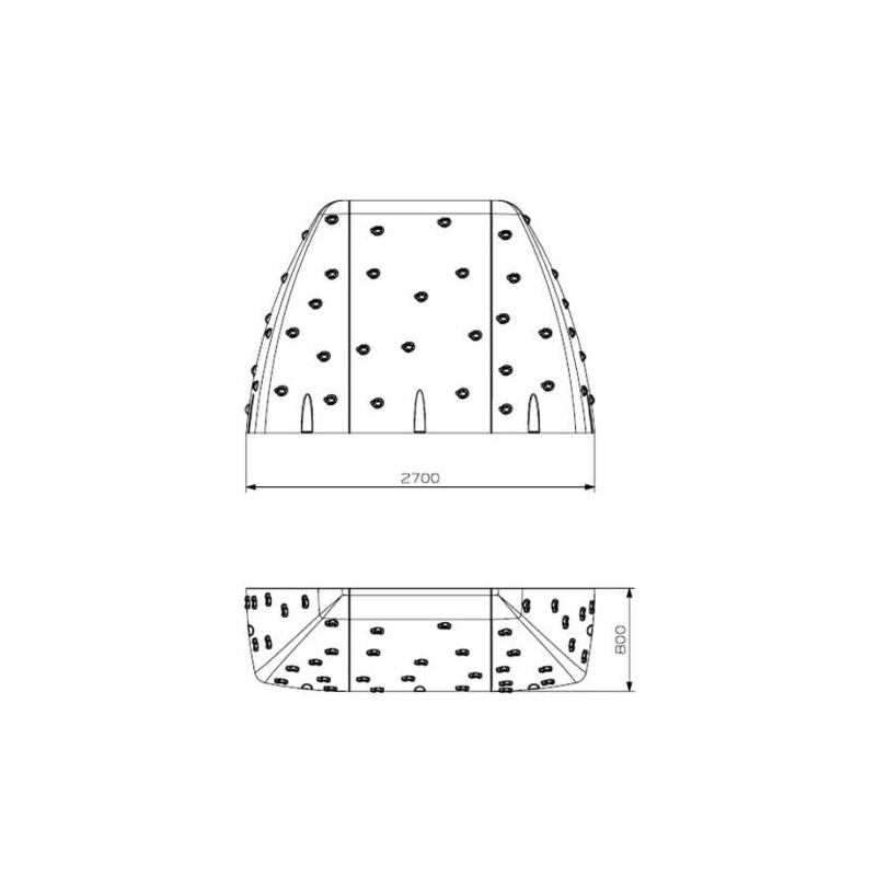 Rocódromo Infantil EL CAPITÁN