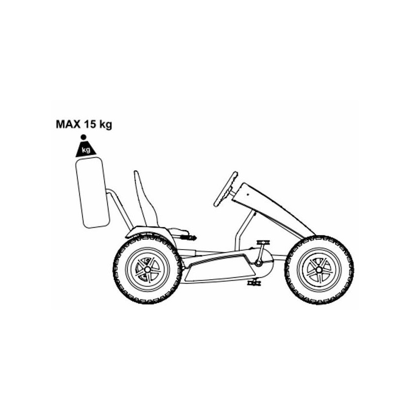 Rueda de recambio Berg X-Cross