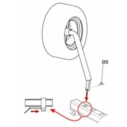 Rueda de recambio Berg X-Plore