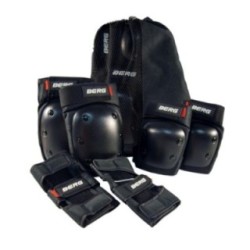 Set de protecciones para ciclista infantil BERG M