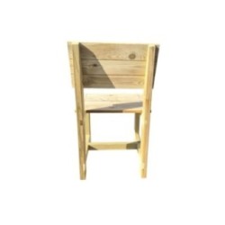 Silla de madera exterior MASGAMES BATEA