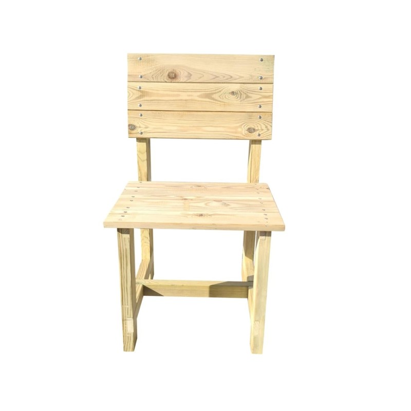 Silla de madera exterior MASGAMES BATEA