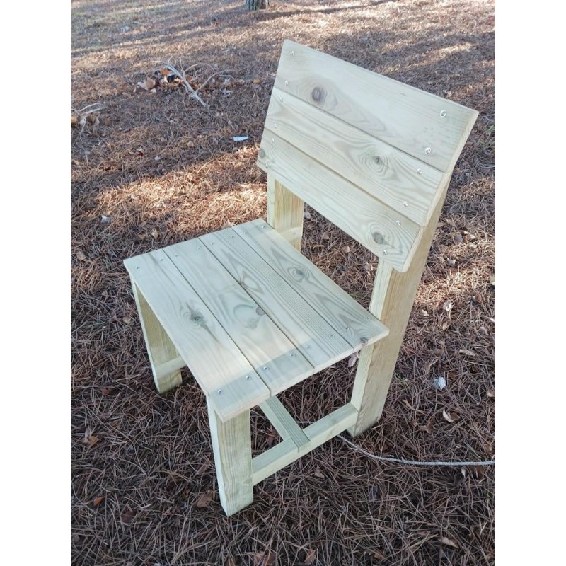 Silla de madera exterior MASGAMES BATEA