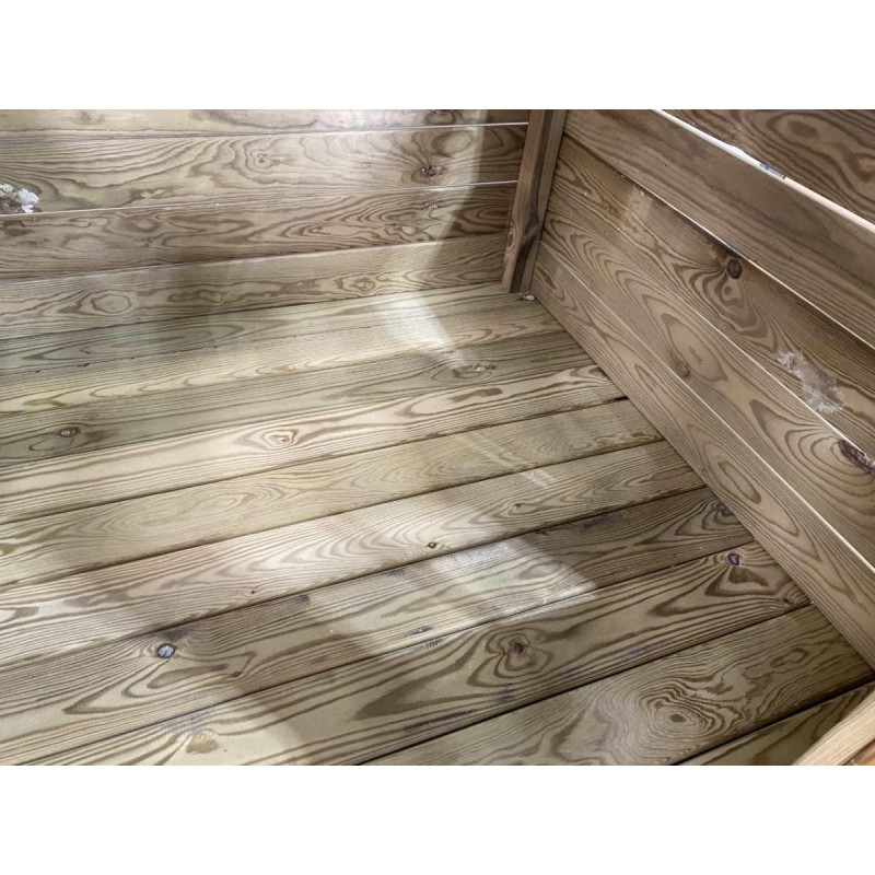 Suelo de madera para Casita infantil MASGAMES LOLLIPOP XL