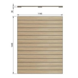 Suelo de madera para Casita infantil MASGAMES OLDEN