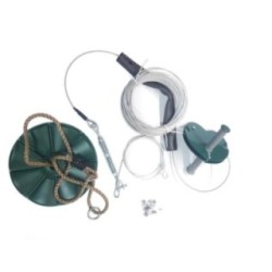 Conjunto tirolina MASGAMES + asiento