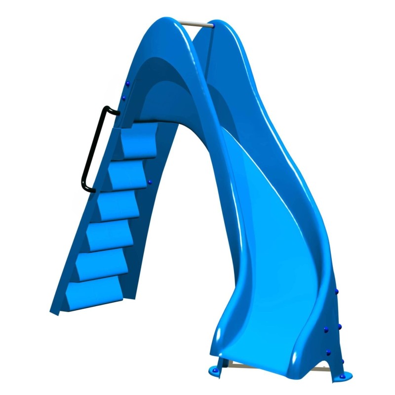 Escorrega toboágua de piscina Curvado 150 (direita ou esquerda)