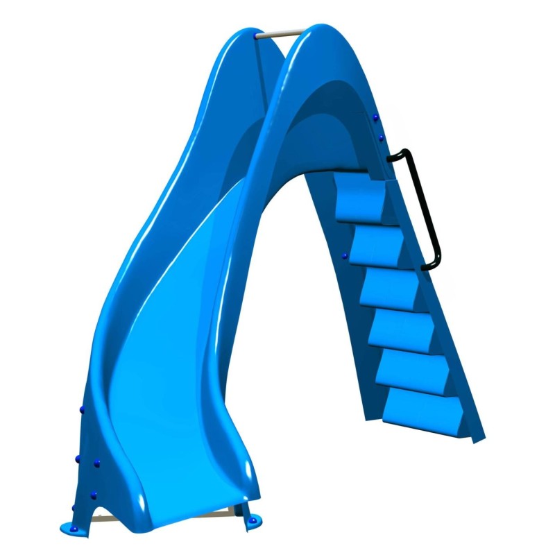 Escorrega toboágua de piscina Curvado 150 (direita ou esquerda)
