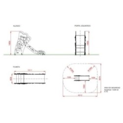 Tobogán AQUA Baby 60 cm