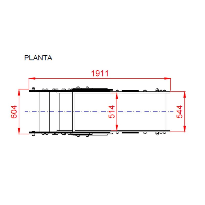 Tobogan COCODRIL Baby 60 cm