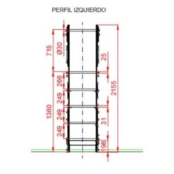 Tobogán COCODRILO Grande 136 cm