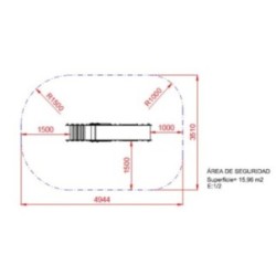 Tobogán COCODRILO Mini 90 cm