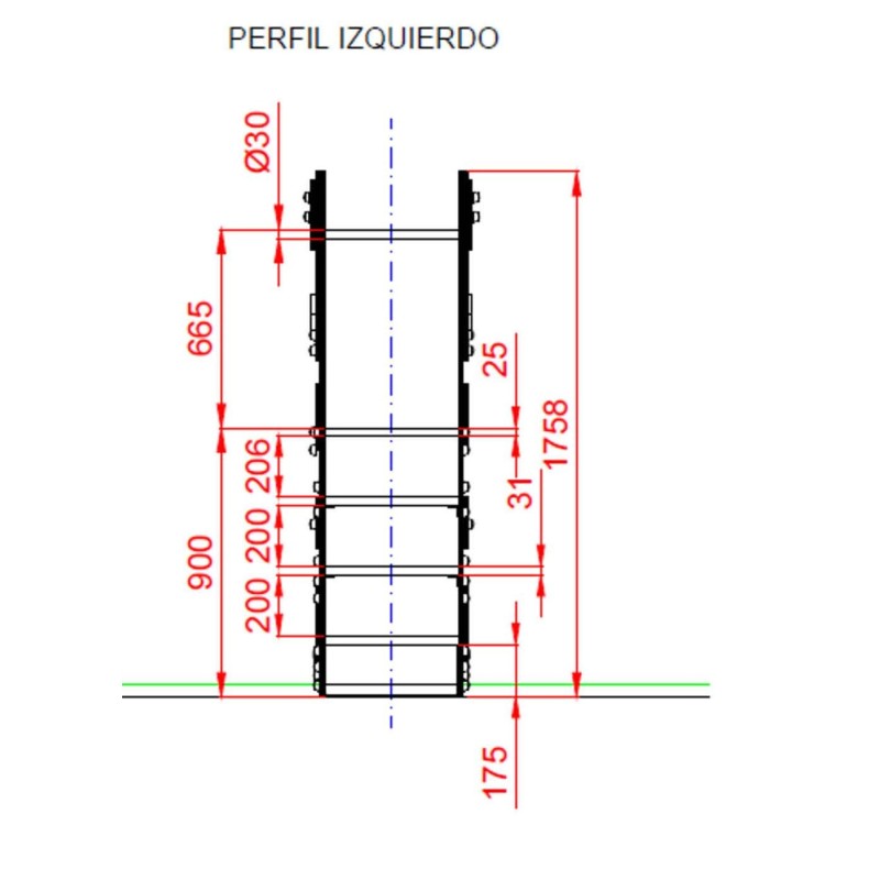 Tobogán COCODRILO Mini 90 cm