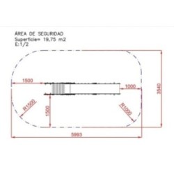 Tobogán COHETE Grande 136 cm