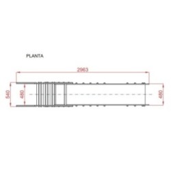 Tobogán COHETE Mini 90 cm