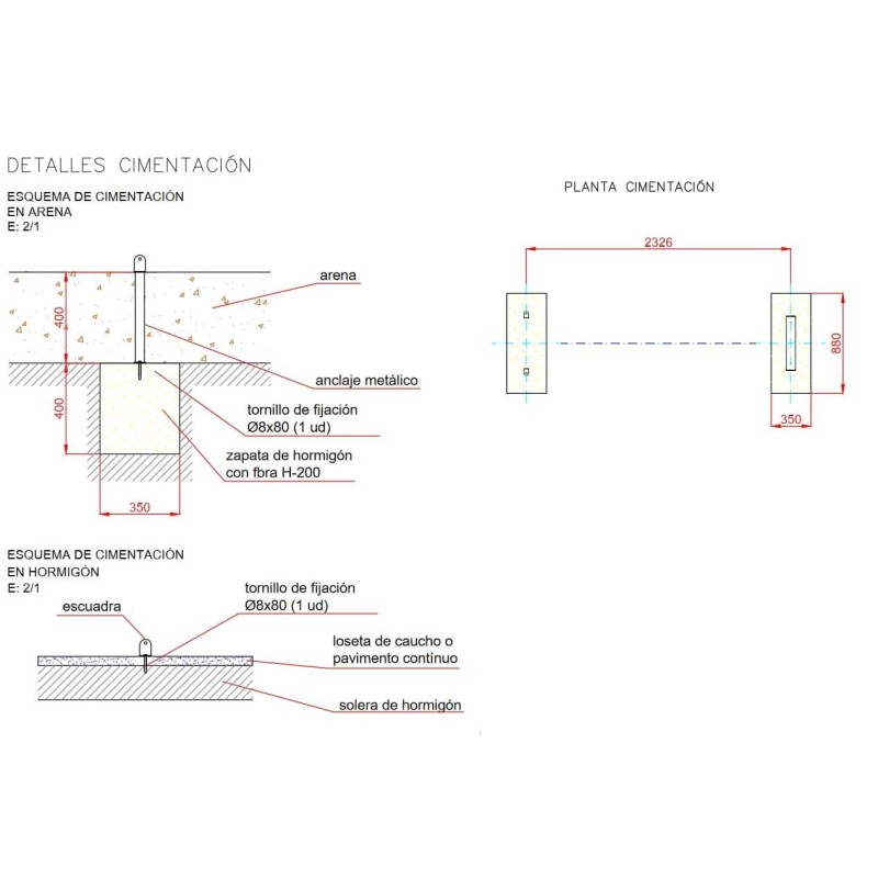 Tobogán JAMAICA Mini 90 cm