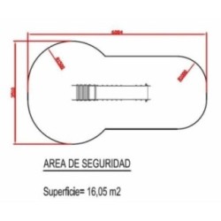 Tobogán JAMAICA Mini 90 cm