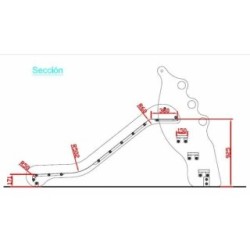 Tobogán JAMAICA Mini 90 cm