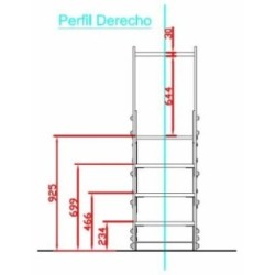 Tobogán JAMAICA Mini 90 cm