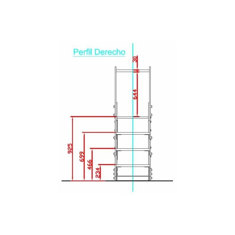 Tobogán JAMAICA Mini 90 cm