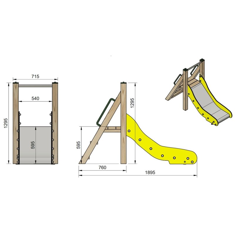 Tobogán MASGAMES NEPTUNO (60 cm)