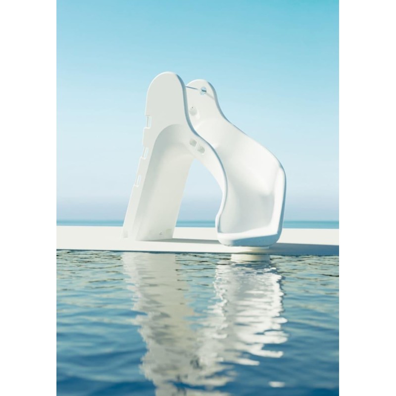 Tobogán acuático curvo ANERIS (Altura 130 cm)