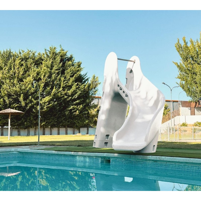 Tobogan aquàtic de piscina Corbat ANERIS (alçada 150 cm)