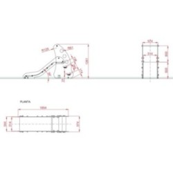 Tobogán SAMI Baby 60 cm