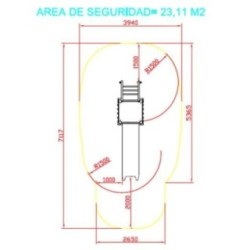 Tobogán LIMA Grande 136 cm