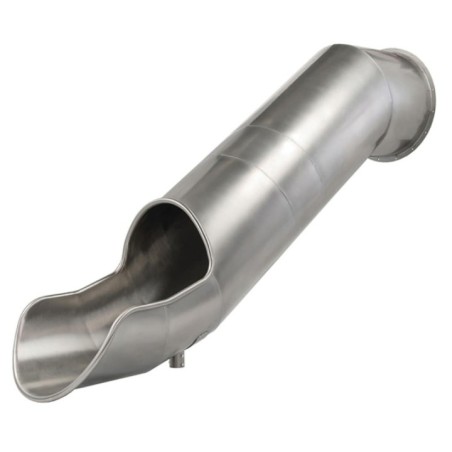 Rampa deslizante em aço tubular INOX