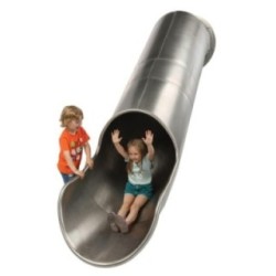 Rampa deslizante em aço tubular INOX