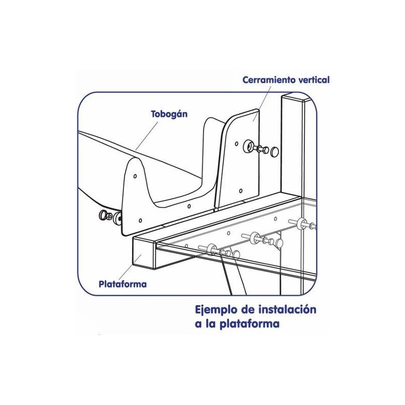 Rampa de tobogán Espiral Helios 200