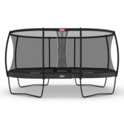 Cama elástica BERG Grand Elite 520 Grey + Red Deluxe