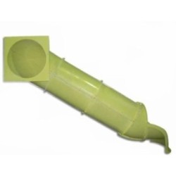 Rampa de tobogán de tubo Codo