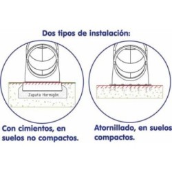 Rampa de tobogan de tubo Espiral 150