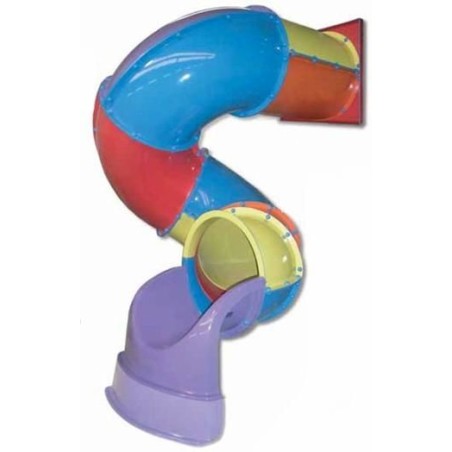 Rampa de tobogán de tubo Espiral 175