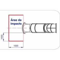 Rampa de tobogán de tubo Recto