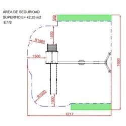 Parc infantil TOKIO amb gronxador doble